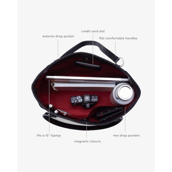 NFS HAMMITT SET✨ NWT Anderson Tote & Matching Duke Crossbody in tan. RARE BUNDLE - Picture 6 of 16